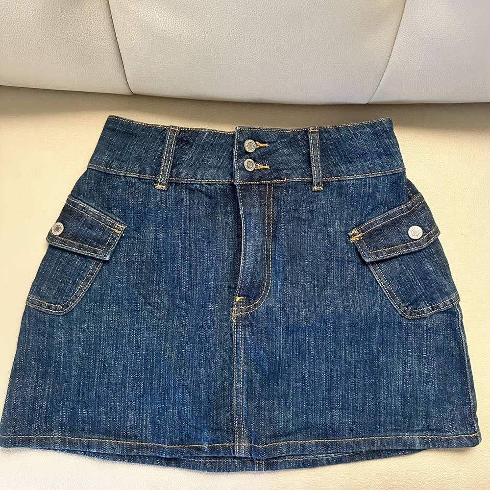 J.Galt denim mini skirt